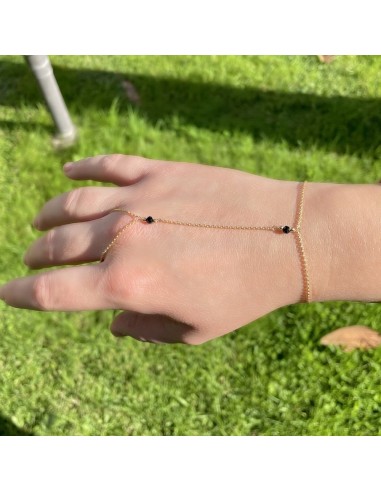 Gold Plated Sterling Silver Hand Kiss Bracelet...