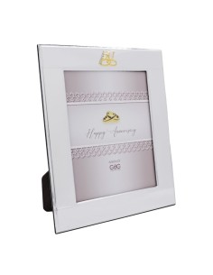 Bilderrahmen zum 50 Hochzeitstag 13x18 PVD Silberner...