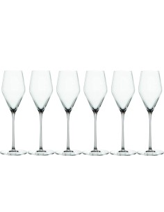 Bicchieri Champagne in Cristallo Definition Set da 6 