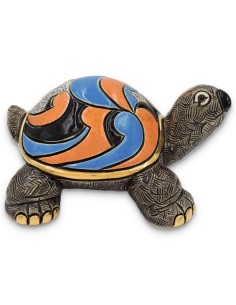 Mediterranean Turtle Ceramic Sculpture  2