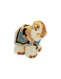 Baby Jaipur Elephant Ceramic Sculpture  2