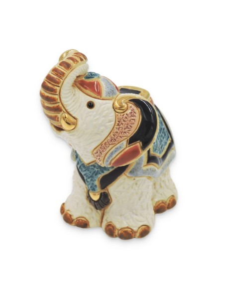 Elefant Jaipur Baby Keramikskulptur