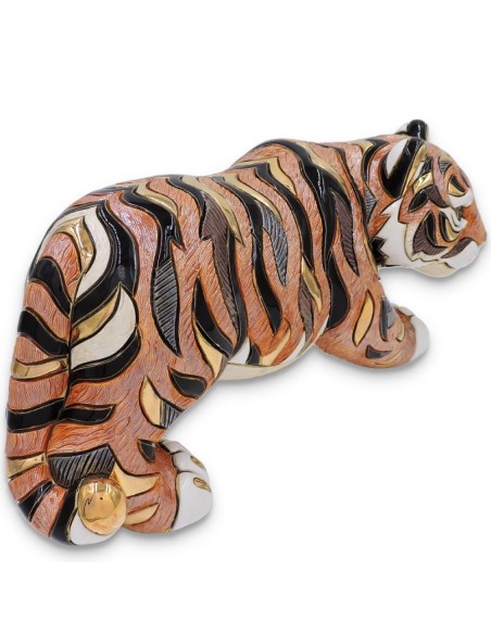 Tiger-Skulptur aus Keramik Limitierter Auflage