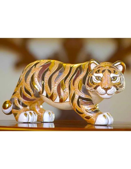 Tiger-Skulptur aus Keramik Limitierter Auflage