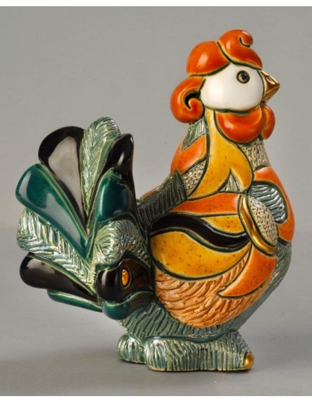 Gallina Catalana Scultura in Ceramica 
