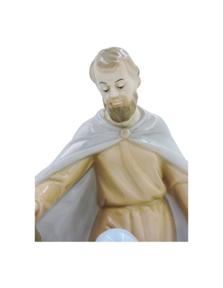 Holy Family Spanish Fine Porcelain Sculpture 