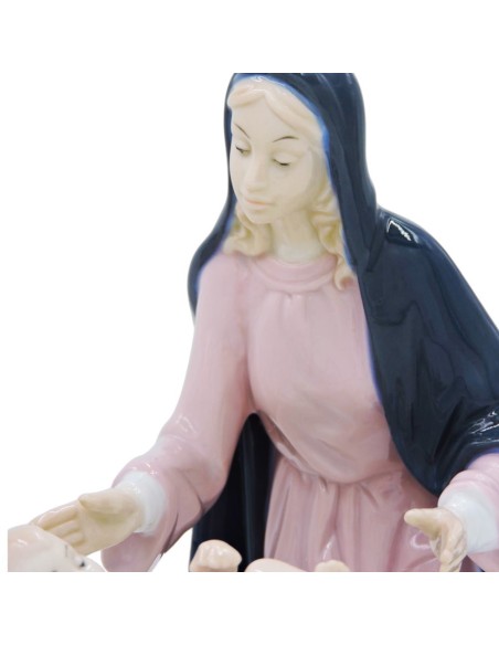 Holy Nativity Fine Porcelain Sculpture 