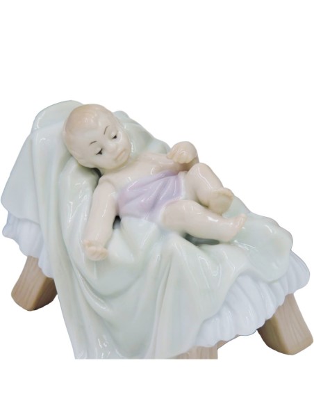 Holy Nativity Fine Porcelain Sculpture 