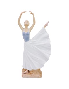Ballerina Danza Classica Scultura in Finissima Porcellana