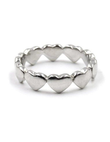 925er Sterlingsilber Herzenring