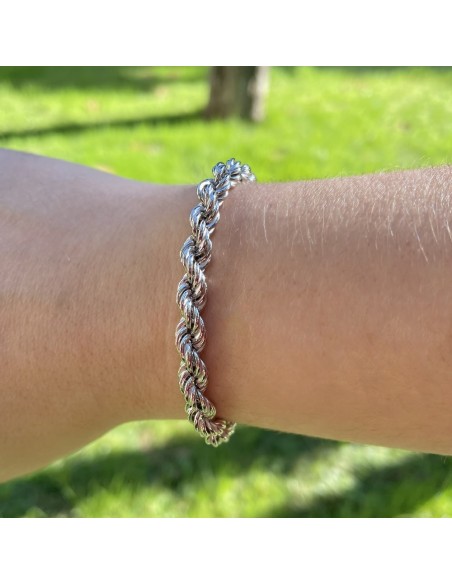 925er Sterlingsilber Seilarmband