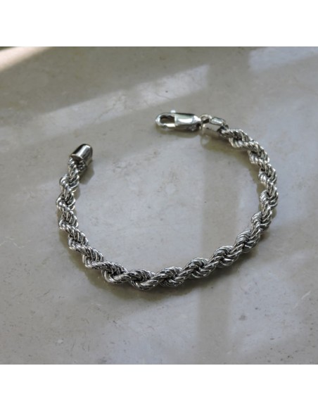 925er Sterlingsilber Seilarmband