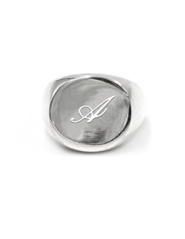 Anello Personalizzabile Chevalier Ovale In...