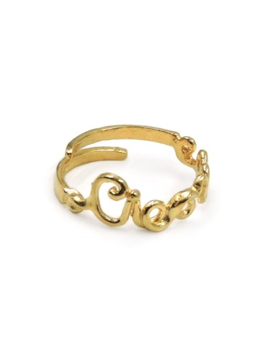 Anello Ciaone in Argento 925 Placcato Oro