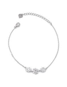 Bracciale Hashtag in Argento 925 e Zirconi Bianchi 2