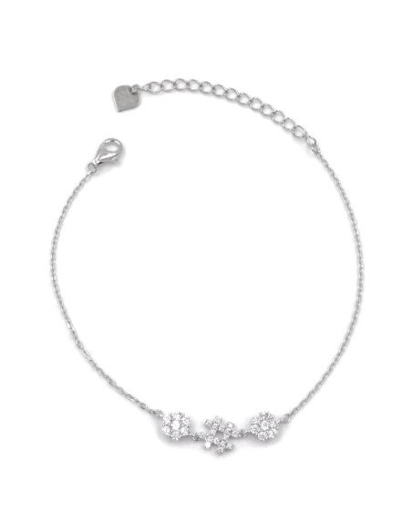 Bracciale Hashtag in Argento 925 e Zirconi Bianchi