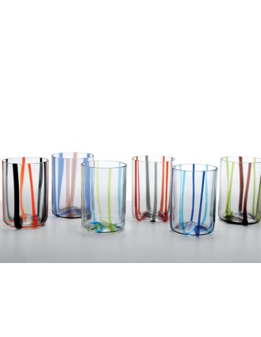 Zafferano Tirache Set 6 Bicchieri Tumbler In...