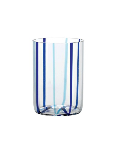 Zafferano Tirache Set 6 Bicchieri Tumbler In Vetro 