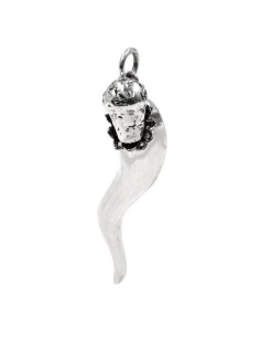 Hornanhänger mit Babà aus Silber