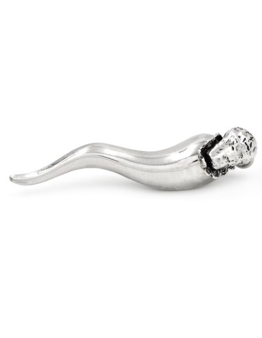 Hornanhänger mit Babà aus Silber