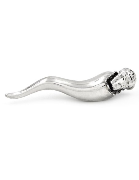 Hornanhänger mit Babà aus Silber