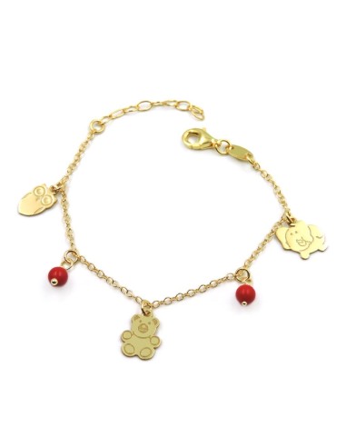 925 Sterling Silver Animals Bracelet 