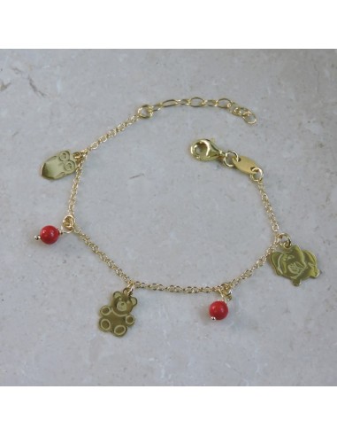 925 Sterling Silver Animals Bracelet 