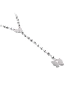 Collana in Argento 925 e Pietra Ematite con Ciondolo...