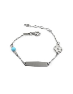 Customizable Sterling Silver Soccer Ball Bracelet For...