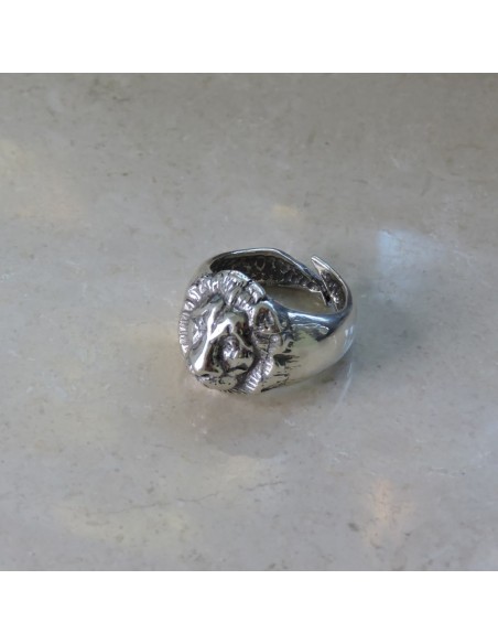 Anello Leone in Argento 925