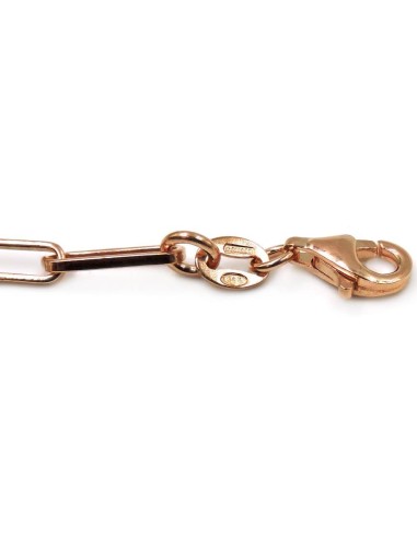 Bracciale Catena Donna in Argento 925 Rodiato...