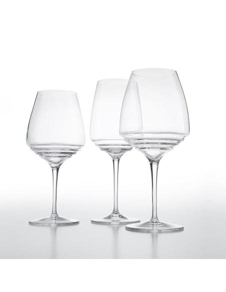 Zafferano Esperienze Set mit 6 Weingläsern Amarone-Pinot Nero-Grigio