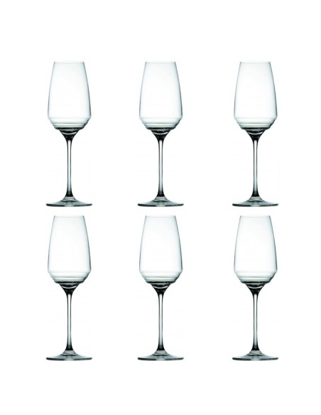 Zafferano Esperienze Set 6 Flutes Spumante o Champagne In Vetro Sonoro Superiore