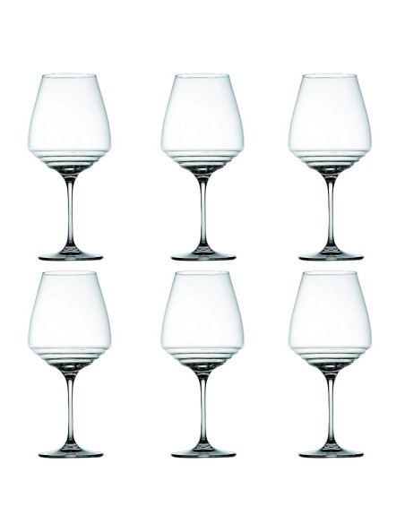 Set mit 6 Gläsern für Wichtige Rotweine