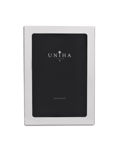 Modern Sterling Silver Photo Frame 4x6