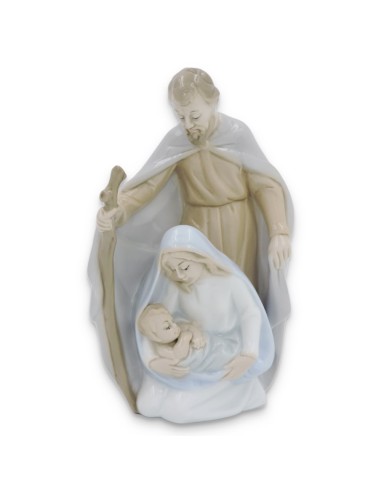 Holy Family Porcelain Sculpture 