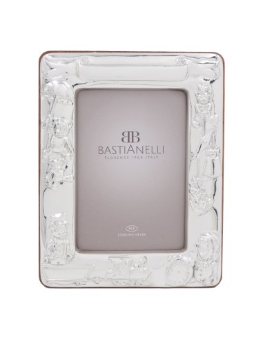 925 Sterling Silver Photo Frame for Birth 3,5x5