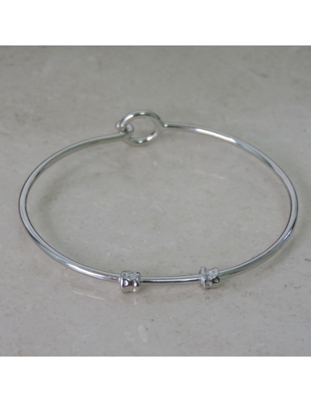Sterling Silver Bangle Bracelet 