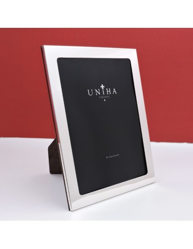Modern Sterling Silver Photo Frame 5x7