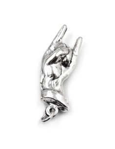 Sign of the Horn Silver Pendant 