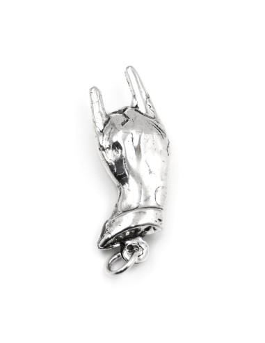 Sign of the Horn Silver Pendant 