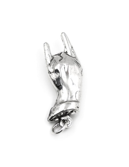 Sign of the Horn Silver Pendant 
