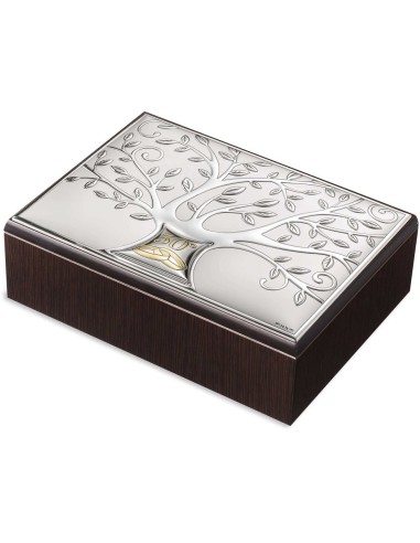 50th Anniversary Wooden Jewelry Casket