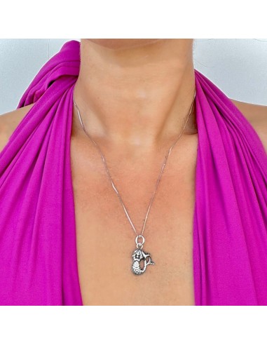 Collana con Sirena Partenope in Argento 925