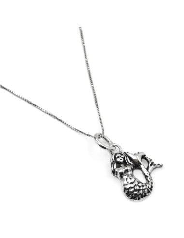 925 Sterling Silver Siren Necklace