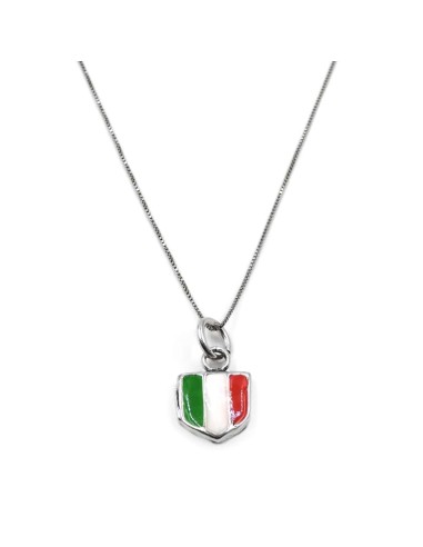 Sterling Silver Scudetto Necklace 
