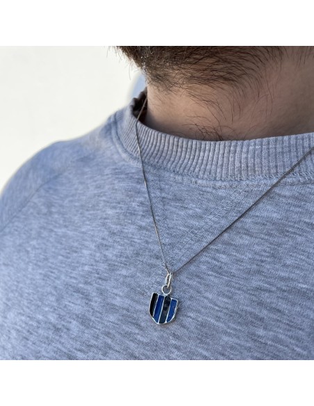 Sterling Silver Scudetto Necklace 