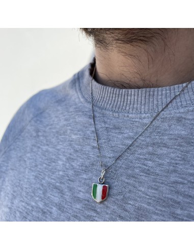 Sterling Silver Scudetto Necklace 