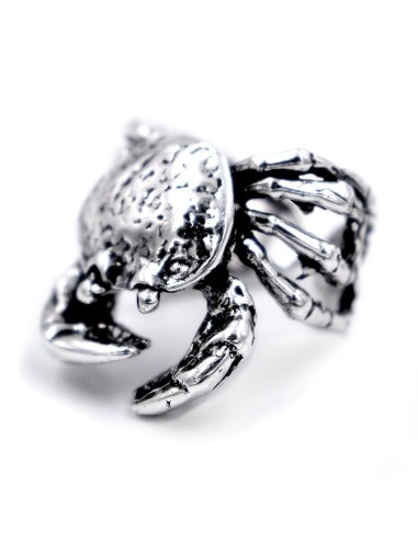 Sterling Silver Crab Ring 