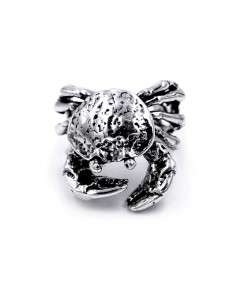 Sterling Silver Crab Ring  2